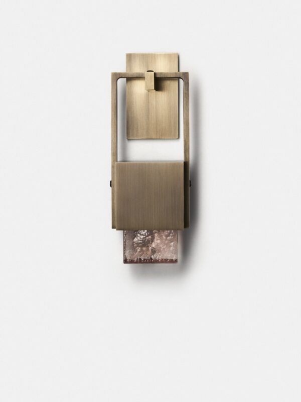 Cubo Swing Wall Sconce - Bronze, Guava