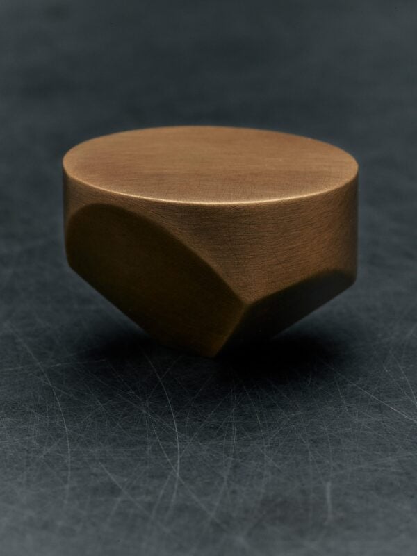 Kerf Pull - Aged Brass