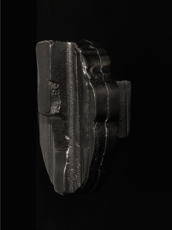 Bust Large Pull - Blackened Bronze