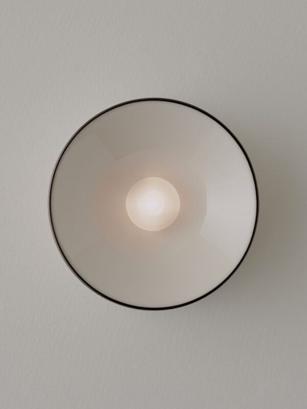 Anton Wall Sconce - Pinstripe Charcoal