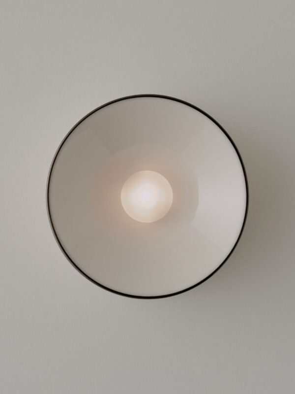 Anton Wall Sconce - Pinstripe Charcoal