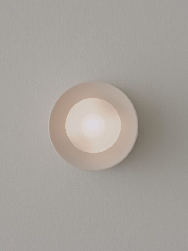 Anton Micro Wall Sconce - Ceramic Clear