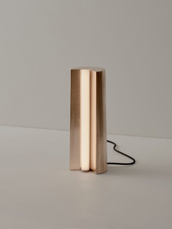 Anton Tableton Table Lamp - Gunmetal, Tall