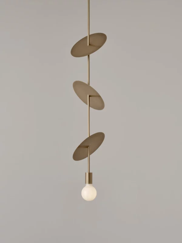 Flipside Triple - Aged Brass