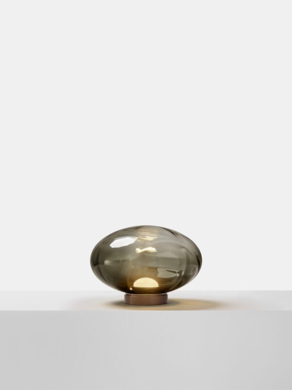 Aeris Table Lamp - Bronzed Brass, Black