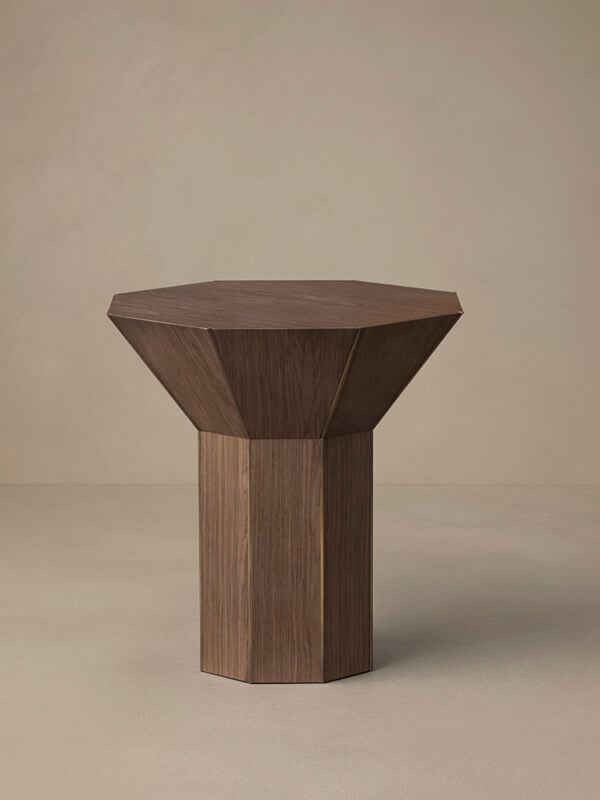 Flare Side Table - Walnut Veneer