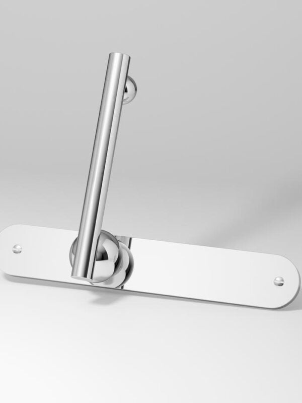 Futurismo Return Door Lever Oval Backplate