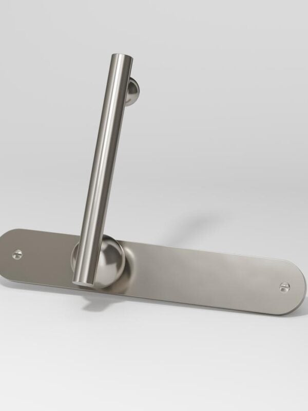 Futurismo Return Door Lever Oval Backplate