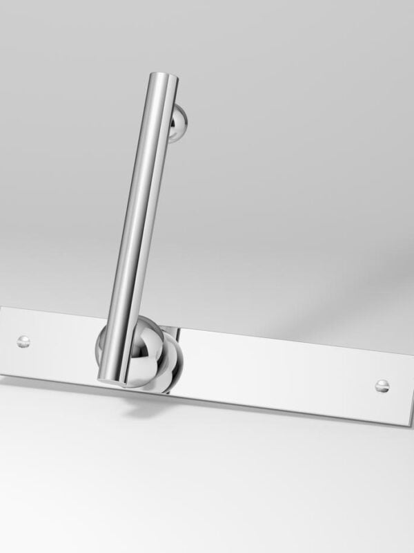 Futurismo Return Door Lever Rectangular Backplate