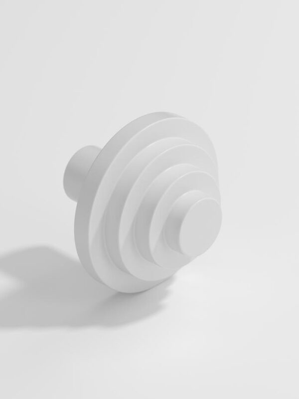 Zzzigurat Cupboard Knob - Neutralis