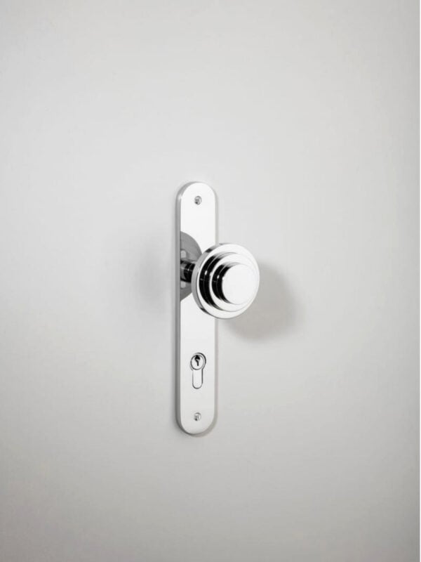 Zzzigurat Door Lever Oval Backplate