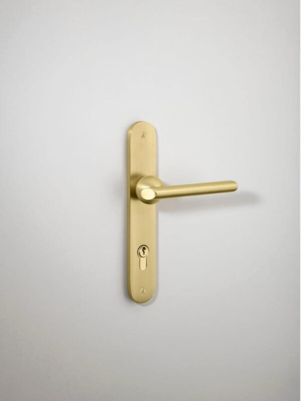 Futurismo Door Lever Oval Backplate