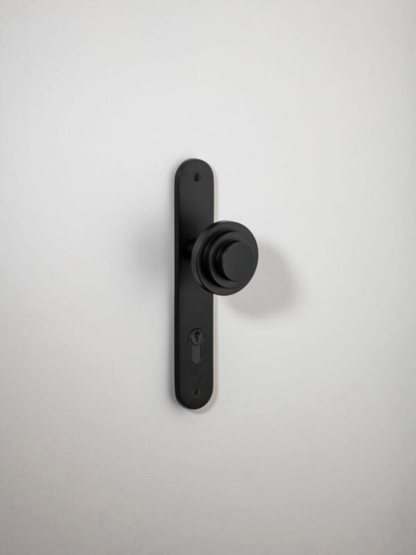 Zzzigurat Door Lever Oval Backplate