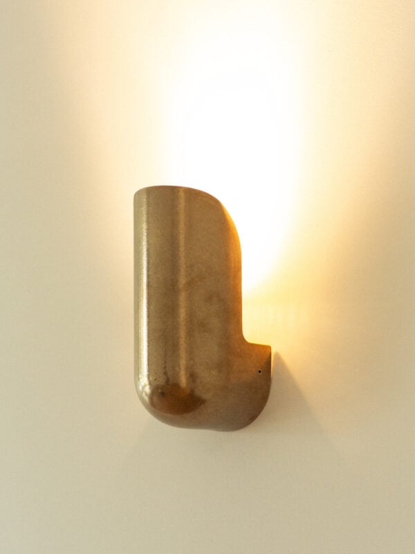 Elbow Wall Light - Narrow, Brass