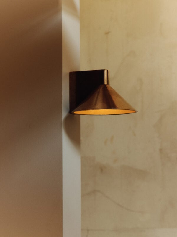 Conical Wall Light - Bronze