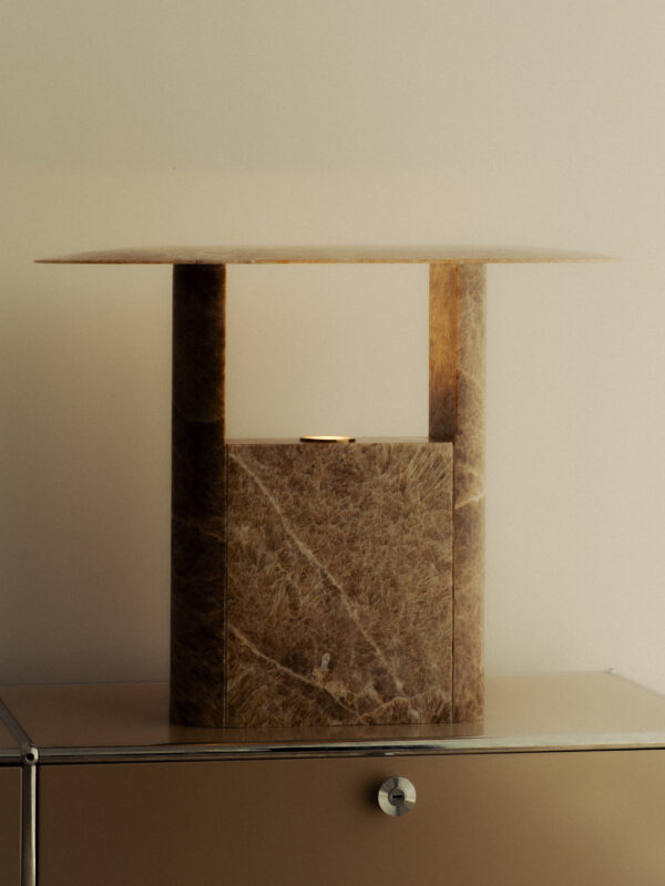 Pagoda Réflecteur - Large, Brown Onyx