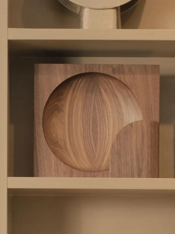 Block Sconce - Walnut