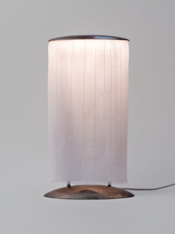 Heavy Hand Table Lamp - #2, Dark Bronze