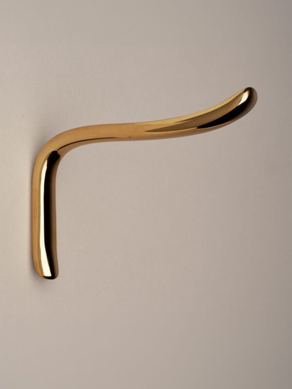 GAVI HOOK - Polished Brass