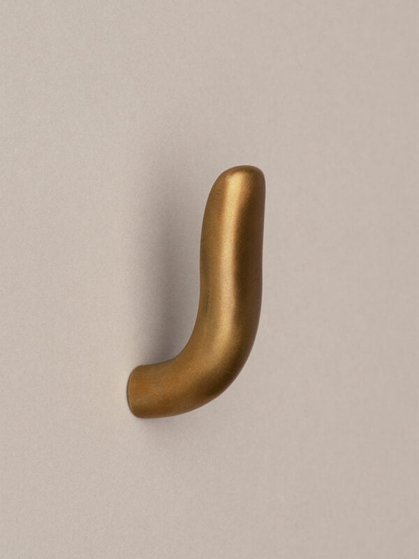 IRIS HOOK - Amber Brass