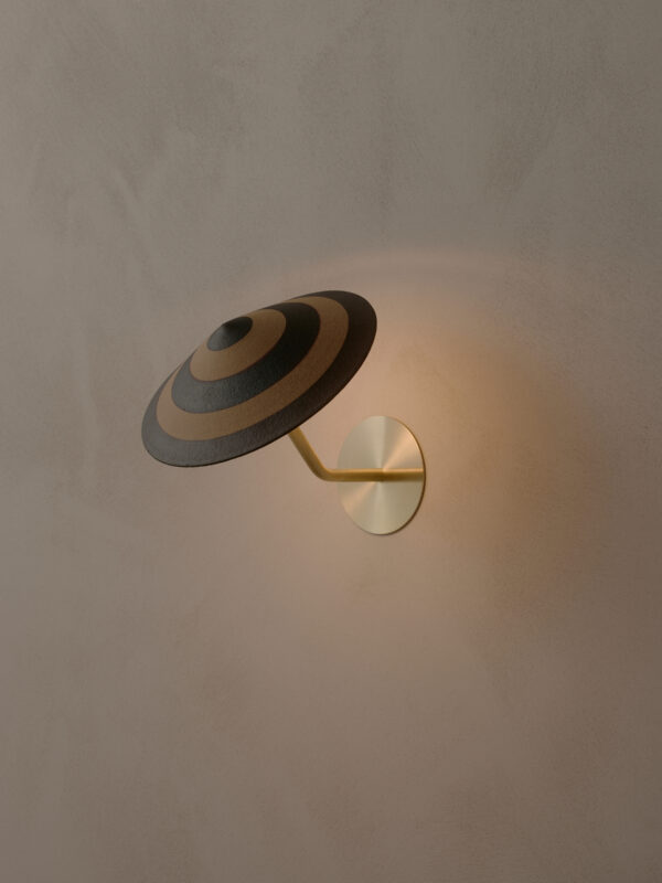 Dancer Angled Wall Sconce - Wide Stripe