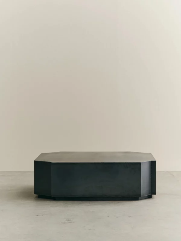 Funki Lounge Table Square - Raw Iron